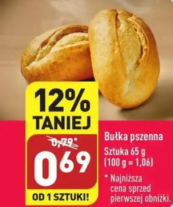 ALDI Bułka pszenna 65 g oferta