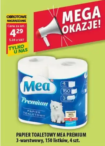 Eurocash PAPIER TOALETOWY MEA PREMIUM oferta