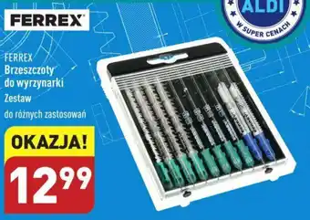 ALDI FERREX Brzeszczoty do wyrzynarki oferta