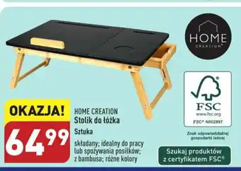 ALDI HOME CREATION Stolik do łóżka oferta