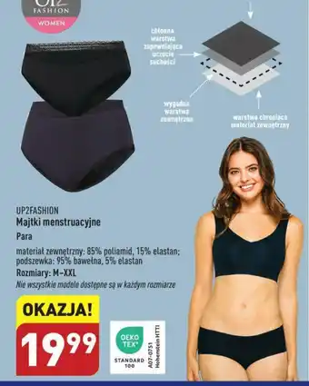ALDI UP2FASHION Majtki menstruacyjne oferta