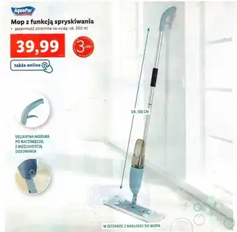 Lidl Mop z funkcją spryskiwania oferta