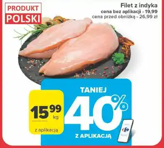 Carrefour Filet z indyka 1kg oferta