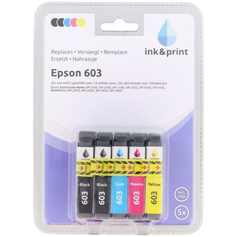 Action Wkłady z tuszem Ink & Print oferta