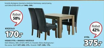 JYSK Vedde stół oferta