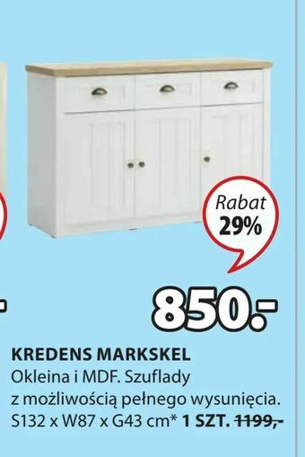 JYSK Kredens markskel oferta