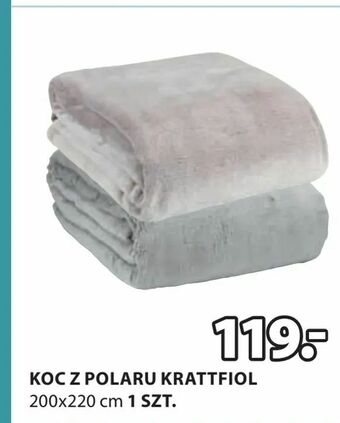 JYSK Koc z polaru krattfiol oferta