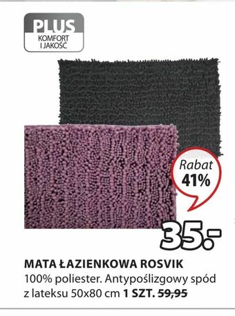 JYSK Mata łazienkowa rosvik oferta