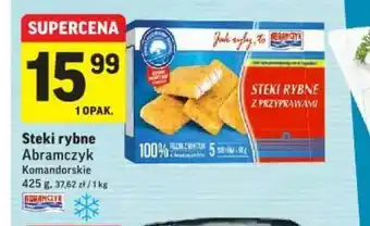 Intermarche Steki rybne 425g oferta