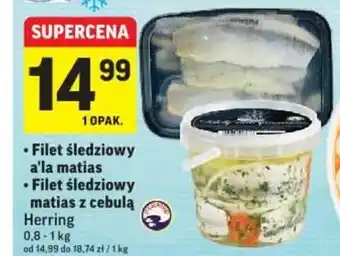 Intermarche Filet śledziowy a'la matias 0,8-1kg oferta