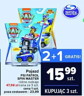 Carrefour Market Psi patrol pojazd z figurką chase 1 SZT oferta