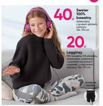 Pepco Legginsy dziewczęce oferta