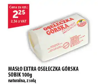 Eurocash Masło extra Osełka Górska Sobik 100g oferta