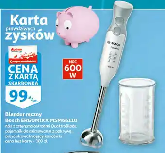 Auchan Blender msm 66110 1 SZT oferta