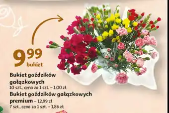 Auchan Bukiet goździków 1 OPAK 7 SZT oferta