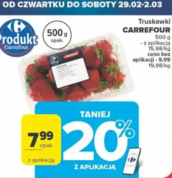Carrefour Truskawki CARREFOUR 500 g oferta