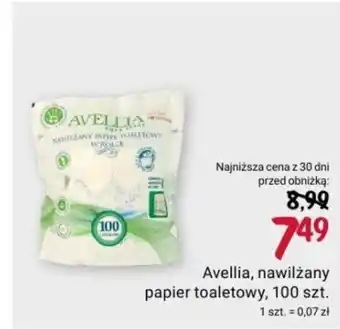 Rossmann Avellia, nawilżany papier toaletowy oferta