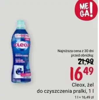 Rossmann Cleox, żel do czyszczenia pralki, 1 l oferta