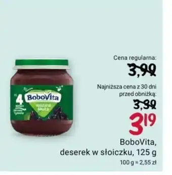 Rossmann BoboVita, deserek w słoiczku, 125 g oferta