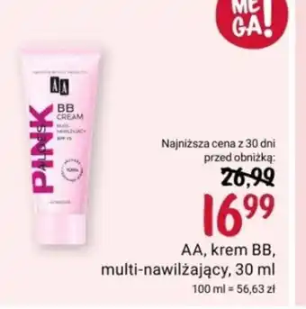 Rossmann AA, krem BB, multi-nawilżający, 30 ml oferta