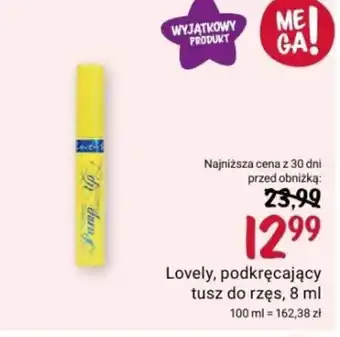 Rossmann Lovely, podkręcający tusz do rzęs, 8 ml oferta