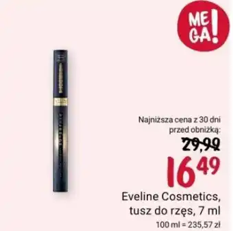 Rossmann Eveline Cosmetics, tusz do rzęs, 7 ml oferta