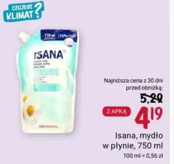 Rossmann Isana, mydło w płynie, 750 ml oferta
