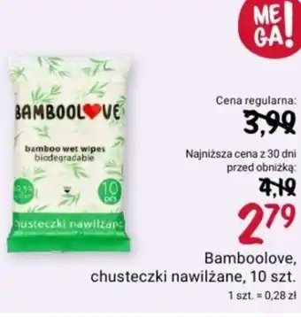 Bamboolove, chusteczki nawilżane