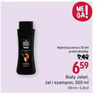 Rossmann Biały Jeleń, żel i szampon, 300 ml oferta