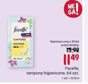 Rossmann Facelle, tampony higieniczne oferta