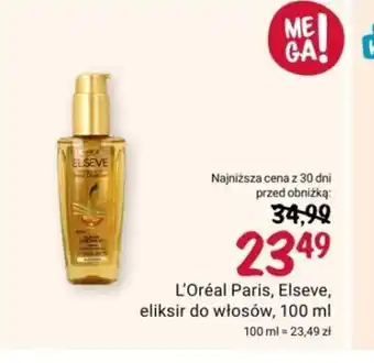 Rossmann L'Oréal Paris, Elseve, eliksir do włosów, 100 ml oferta