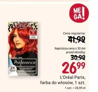 Rossmann L'Oréal Paris, farba do włosów oferta