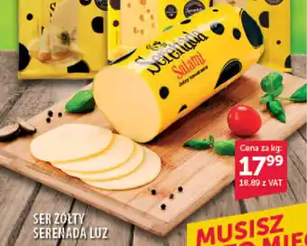 Eurocash Ser żółty Serenada 1kg oferta