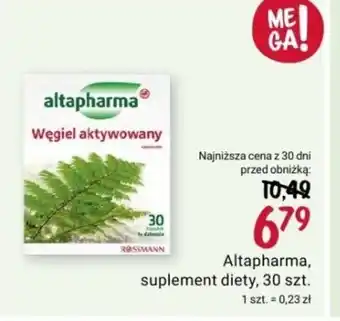 Rossmann Altapharma, suplement diety, 30 szt. oferta