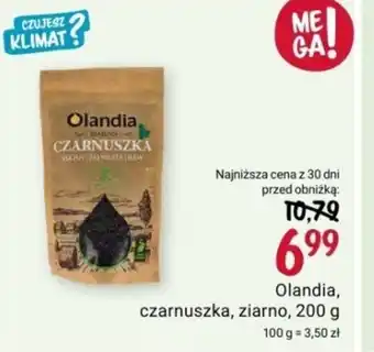 Olandia, czarnuszka, ziarno, 200 g