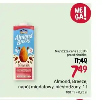 Rossmann Almond, Breeze, napój migdałowy, niesłodzony, 1l oferta
