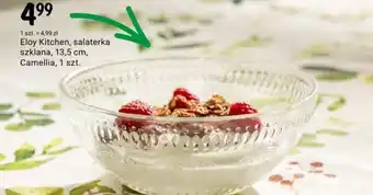 Eloy Kitchen, salaterka szklana, 13,5 cm, Camellia