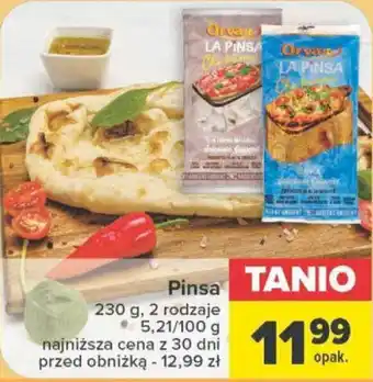 Carrefour Pinsa 230g oferta