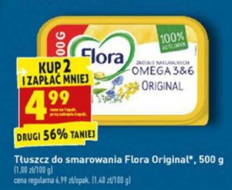 Biedronka Tłuszcz do smarowania Flora Original 500g oferta