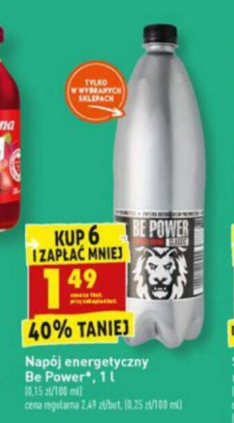 Napój energetyczny Be Power 1l