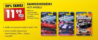 Biedronka SAMOCHODZIKI HOT WHEELS oferta