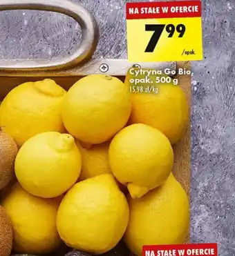 Biedronka Cytryna Go Bio 500 g oferta