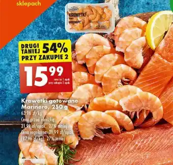 Biedronka Krewetki gotowane Marinero 250 g oferta