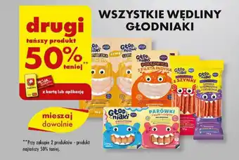 Biedronka WSZYSTKIE WĘDLINY GŁODNIAKI oferta