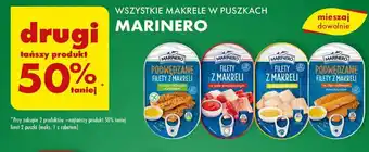 Biedronka WSZYSTKIE MAKRELE W PUSZKACH MARINERO oferta