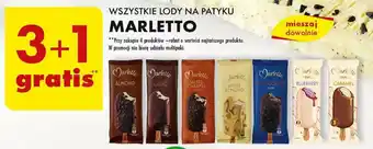 Biedronka WSZYSTKIE LODY NA PATYKU MARLETTO oferta