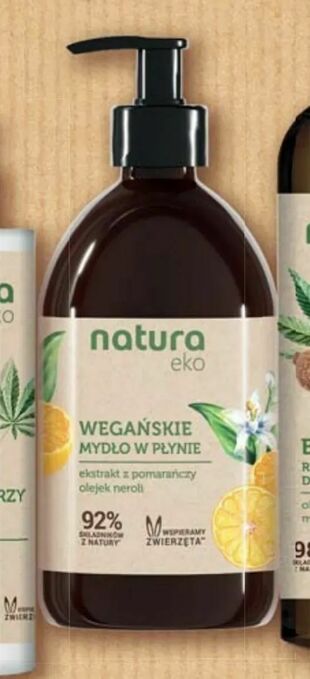 Drogerie Natura Wegańskie mydło do rąk w płynie, 500 ml. oferta