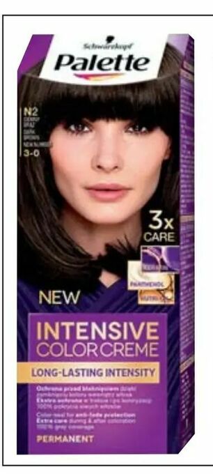 Drogerie Natura Palette intensive color creme oferta