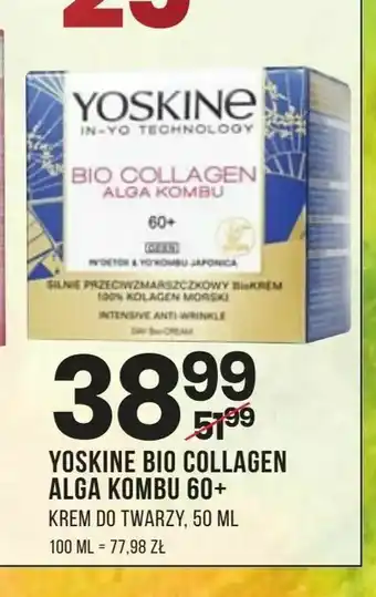 Drogerie Natura Yoskine bio collagen alga kombu 60+ oferta