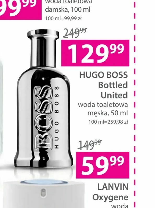 Promocja HUGO BOSS Bottled United w Hebe